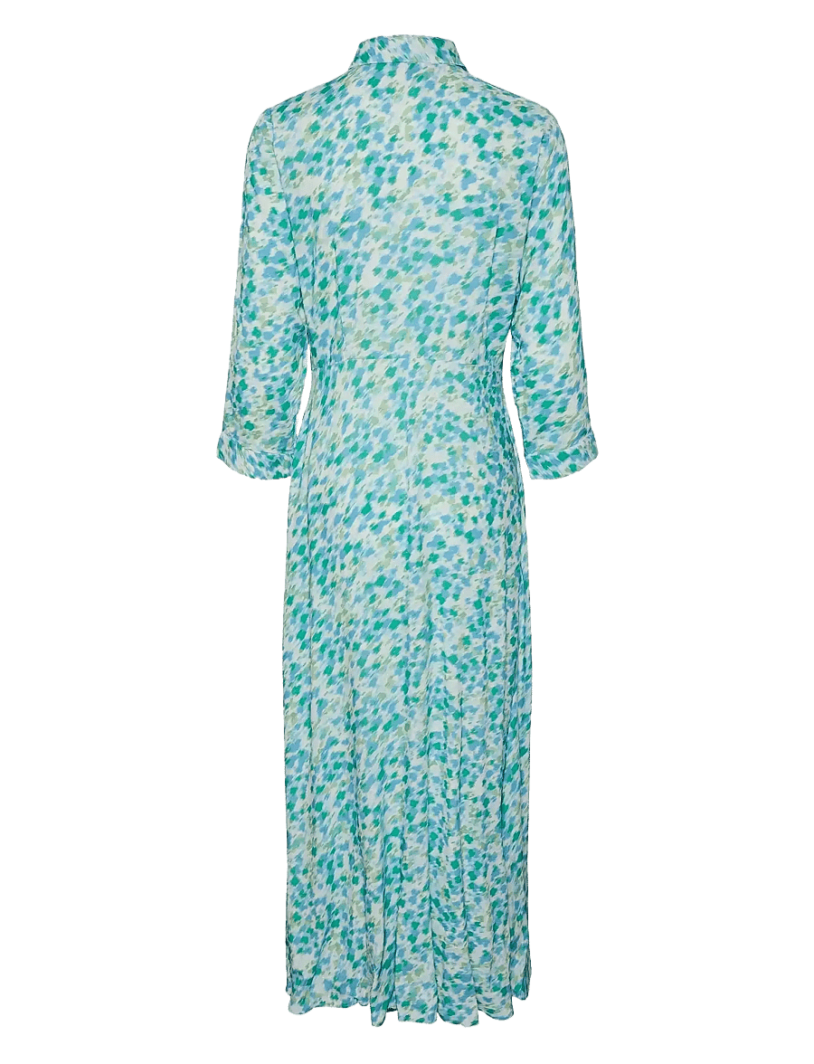 YAS - YASSAVANNA LONG SHIRT DRESS S. NOOS - hemdkleider - quiet green - 2