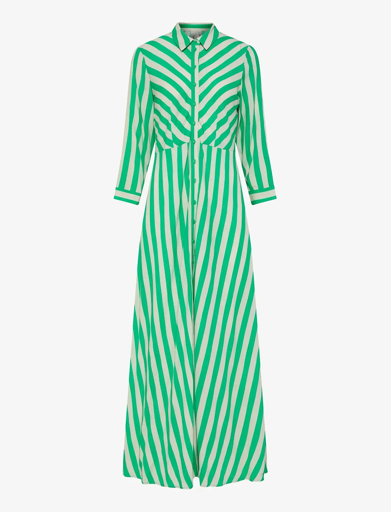 YAS - YASSAVANNA LONG SHIRT DRESS S. NOOS - hemdkleider - sandshell - 1