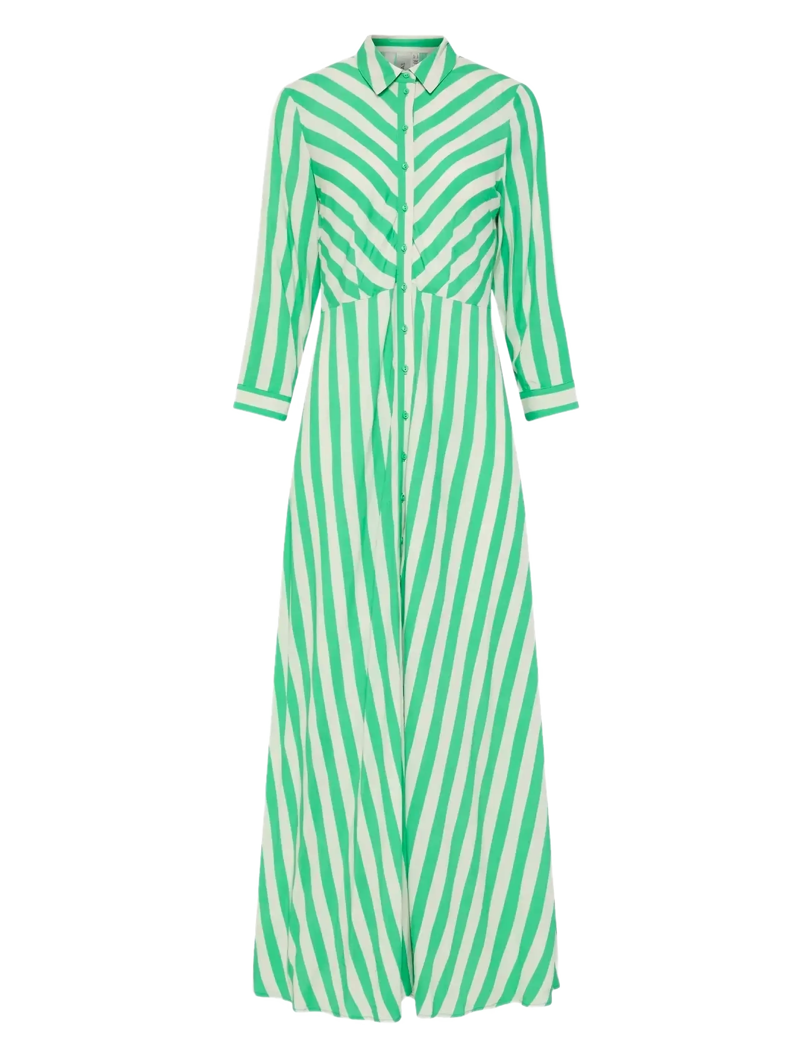 YASSAVANNA LONG SHIRT DRESS S. NOOS - SANDSHELL