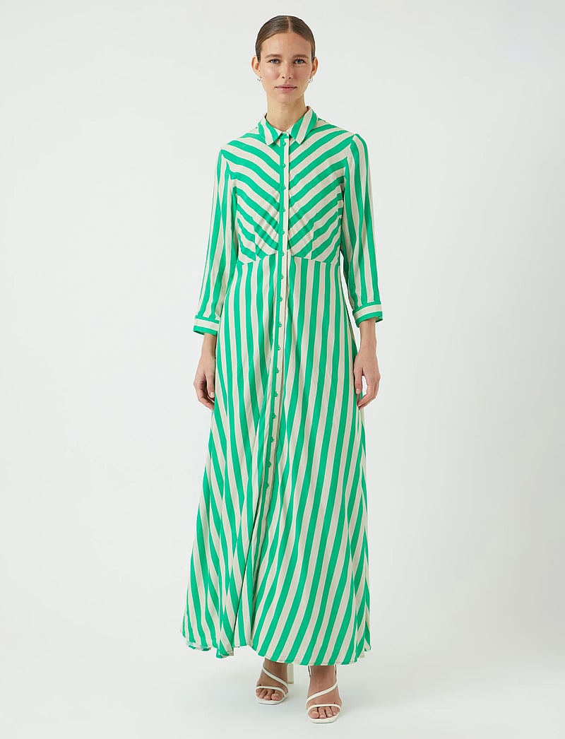 YAS - YASSAVANNA LONG SHIRT DRESS S. NOOS - hemdkleider - sandshell - 4