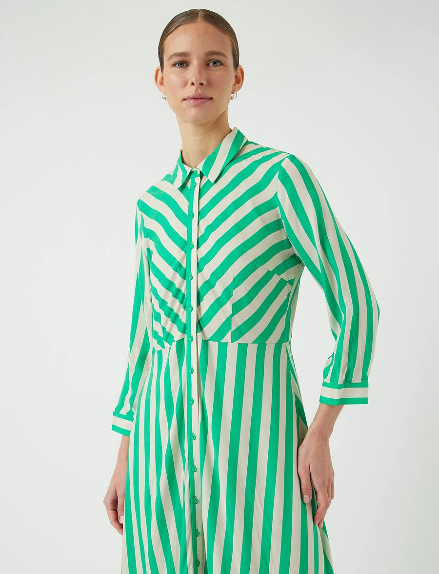 YAS - YASSAVANNA LONG SHIRT DRESS S. NOOS - hemdkleider - sandshell - 5