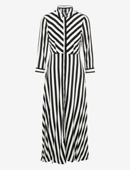 YAS - YASSAVANNA LONG SHIRT DRESS S. NOOS - kesämekot - stripes w white stripes - 1