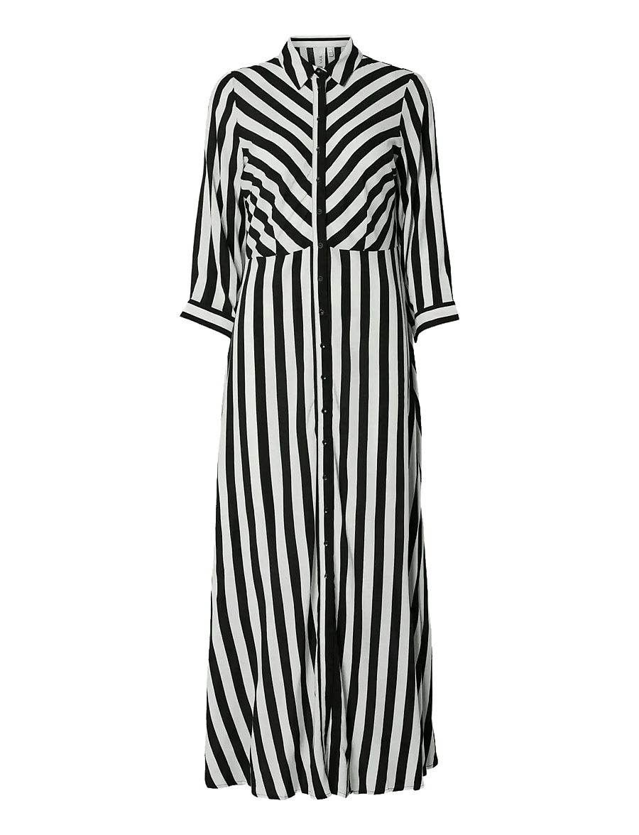 YAS - YASSAVANNA LONG SHIRT DRESS S. NOOS - hemdkleider - stripes w white stripes - 1