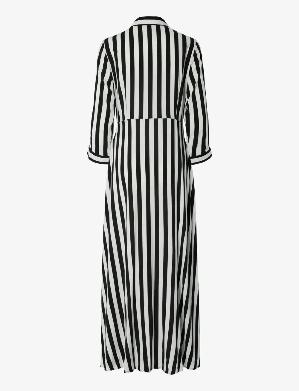 YAS - YASSAVANNA LONG SHIRT DRESS S. - särkkleidid - stripes w white stripes - 2
