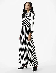 YAS - YASSAVANNA LONG SHIRT DRESS S. NOOS - skjortklänningar - stripes w white stripes - 4