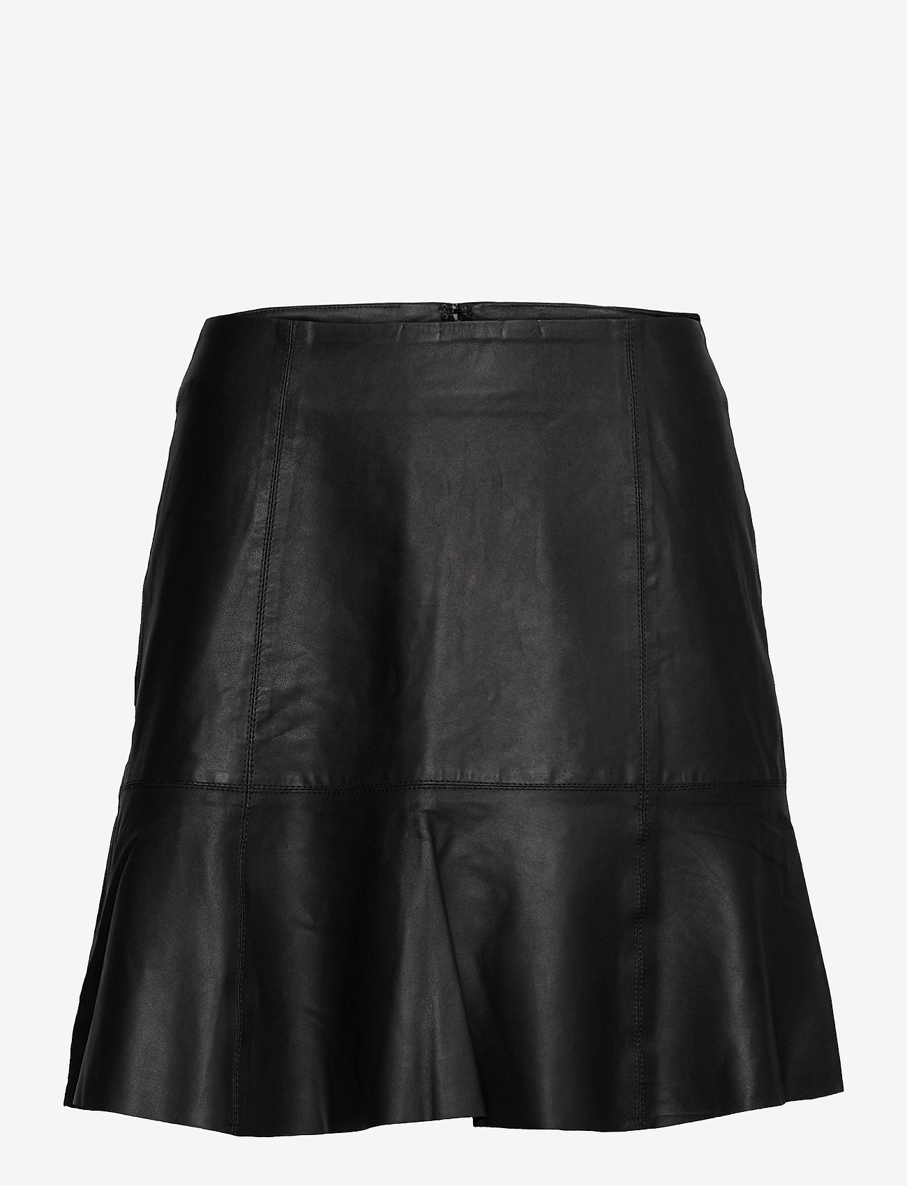 YAS YASCOLLY MW NAPLON LEATHER SKIRT NOOS - Special Occasions - BLACK / black