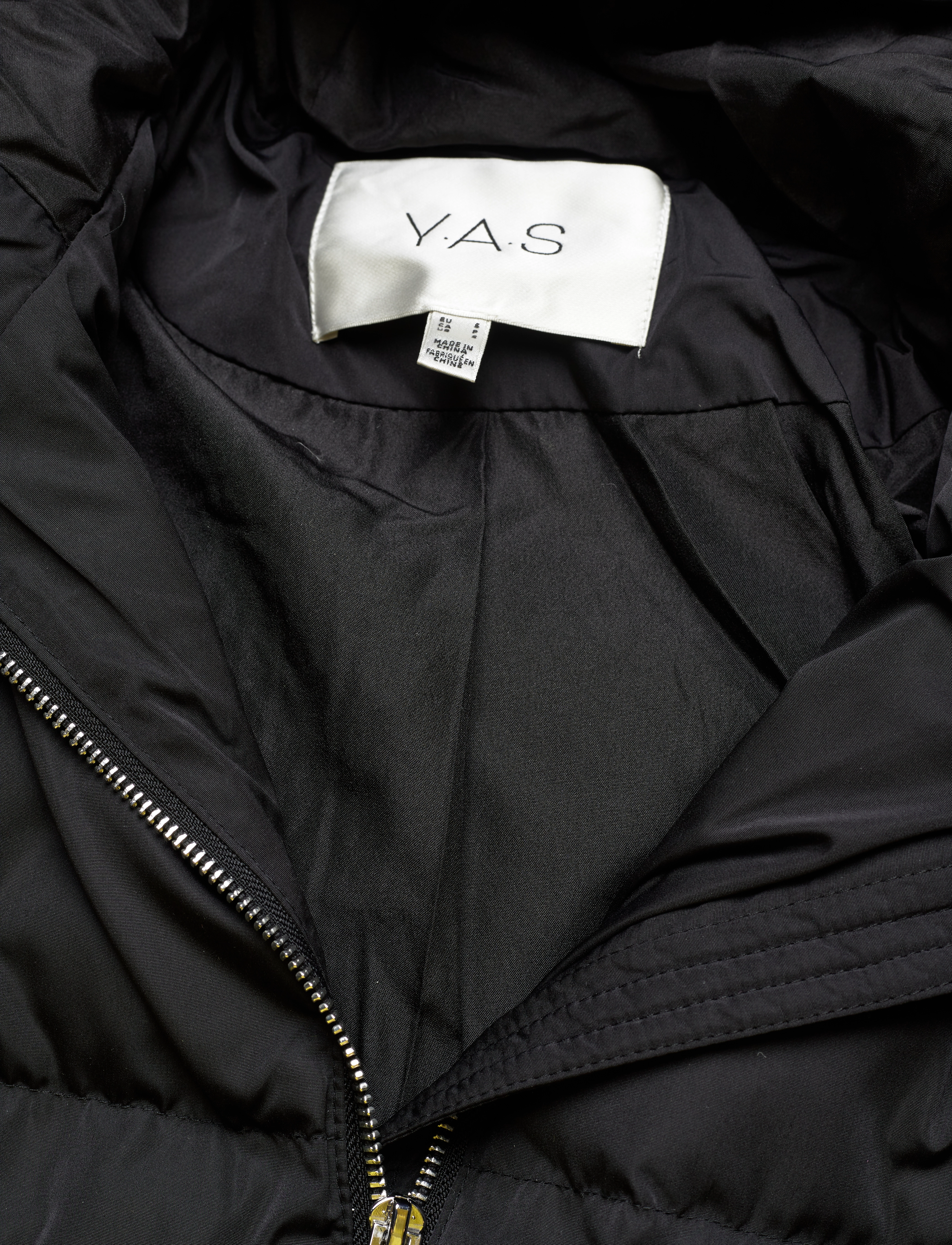 YAS - YASPUFFA LONG DOWN COAT S. - black - 2