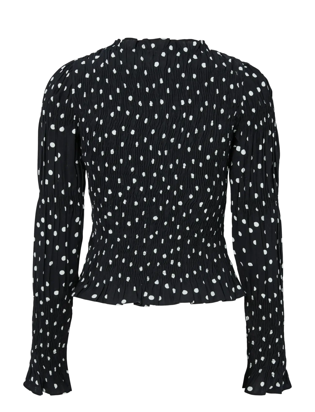 YAS - YASCHEMMA LS SMOCK TOP NOOS - langerma blússur - black - 2