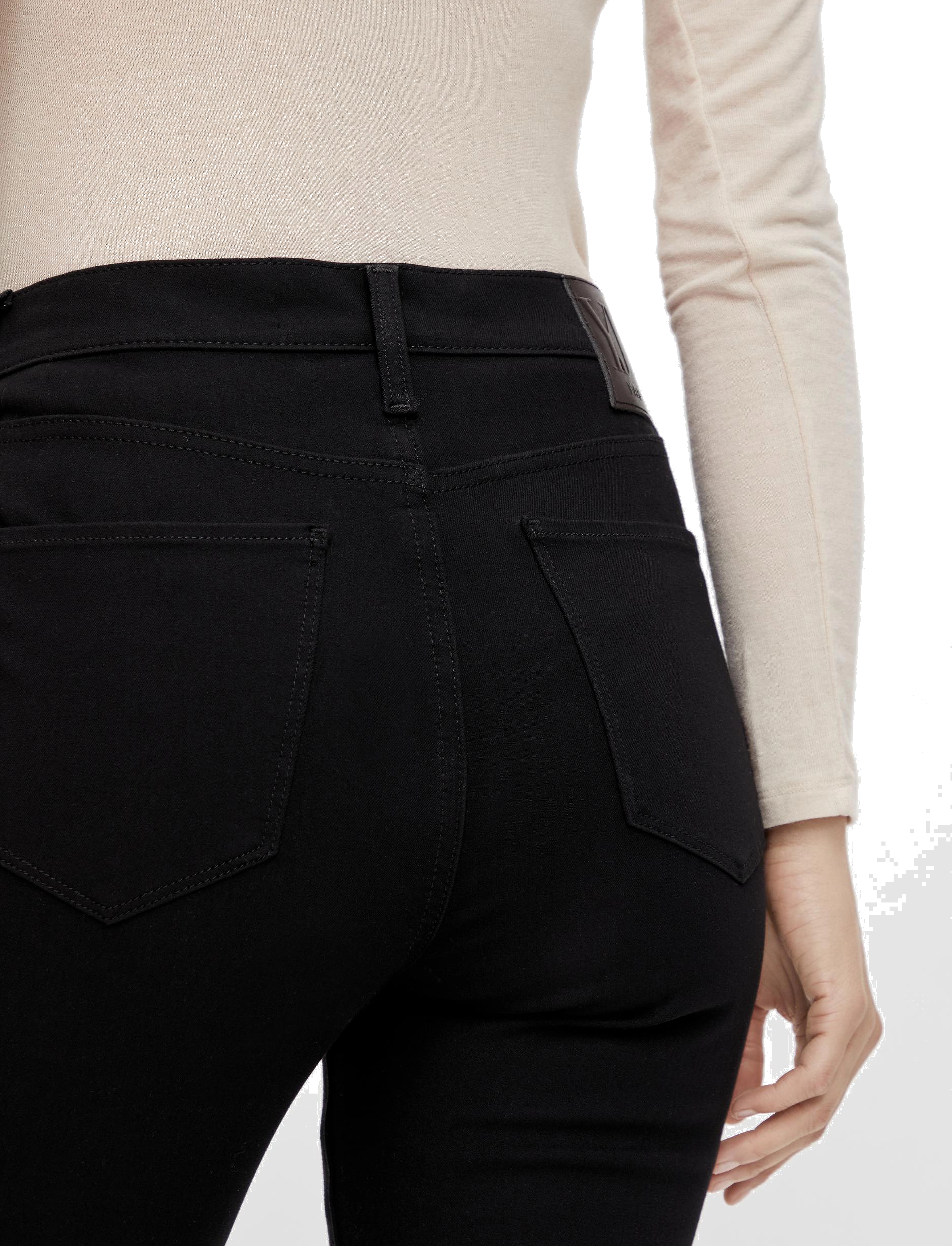 YAS - YASAYO HW SKINNY JEANS  BLACK S. NOOS - black - 3