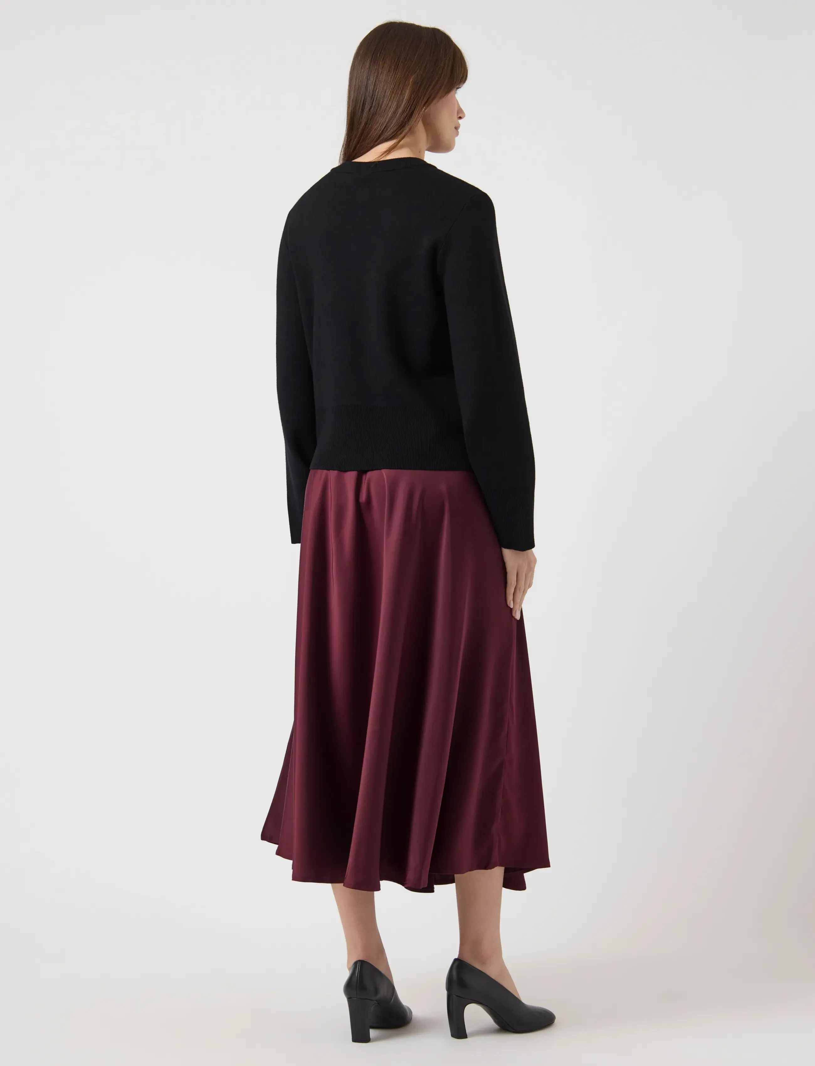 YAS - YASPIMI LS KNIT CARDIGAN S. - koftor - black - 3