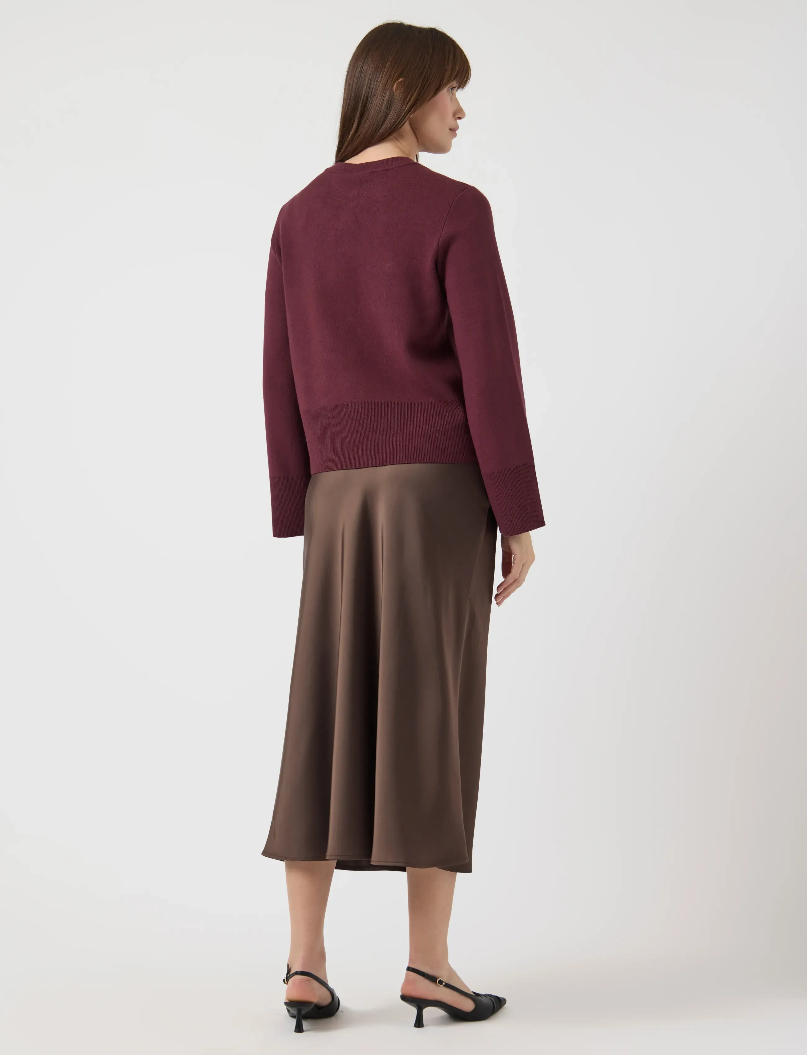 YAS - YASPIMI LS KNIT CARDIGAN S. - hnepptar peysur - port royale - 3