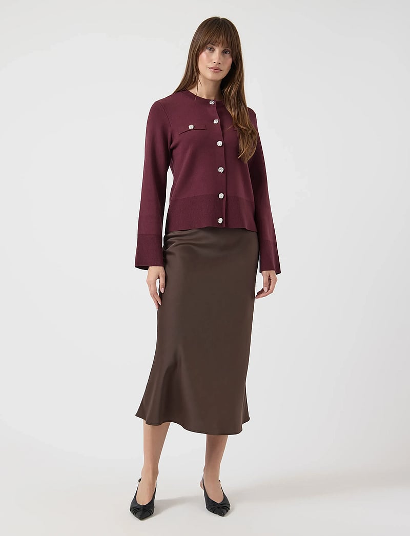 YAS - YASPIMI LS KNIT CARDIGAN S. - cardigans - port royale - 4