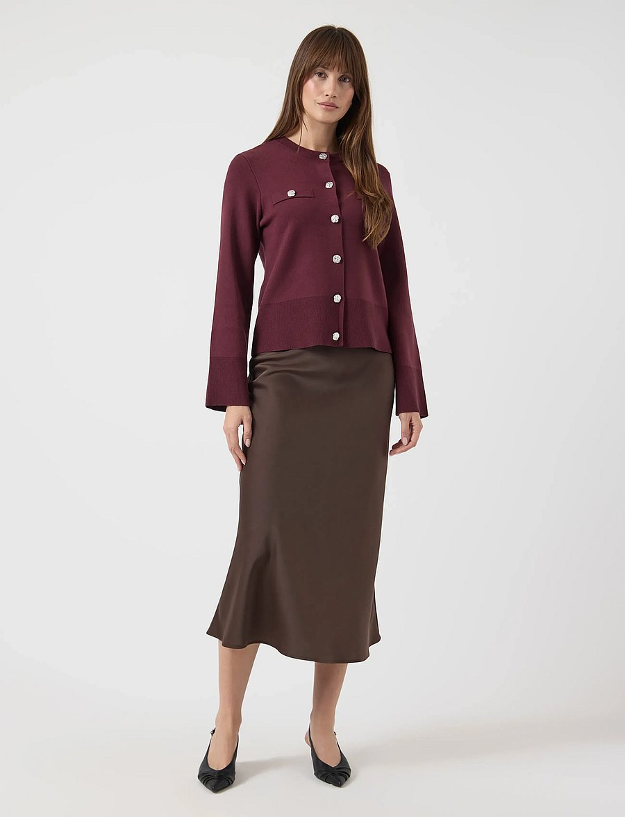 YAS - YASPIMI LS KNIT CARDIGAN S. - strickjacken - port royale - 4