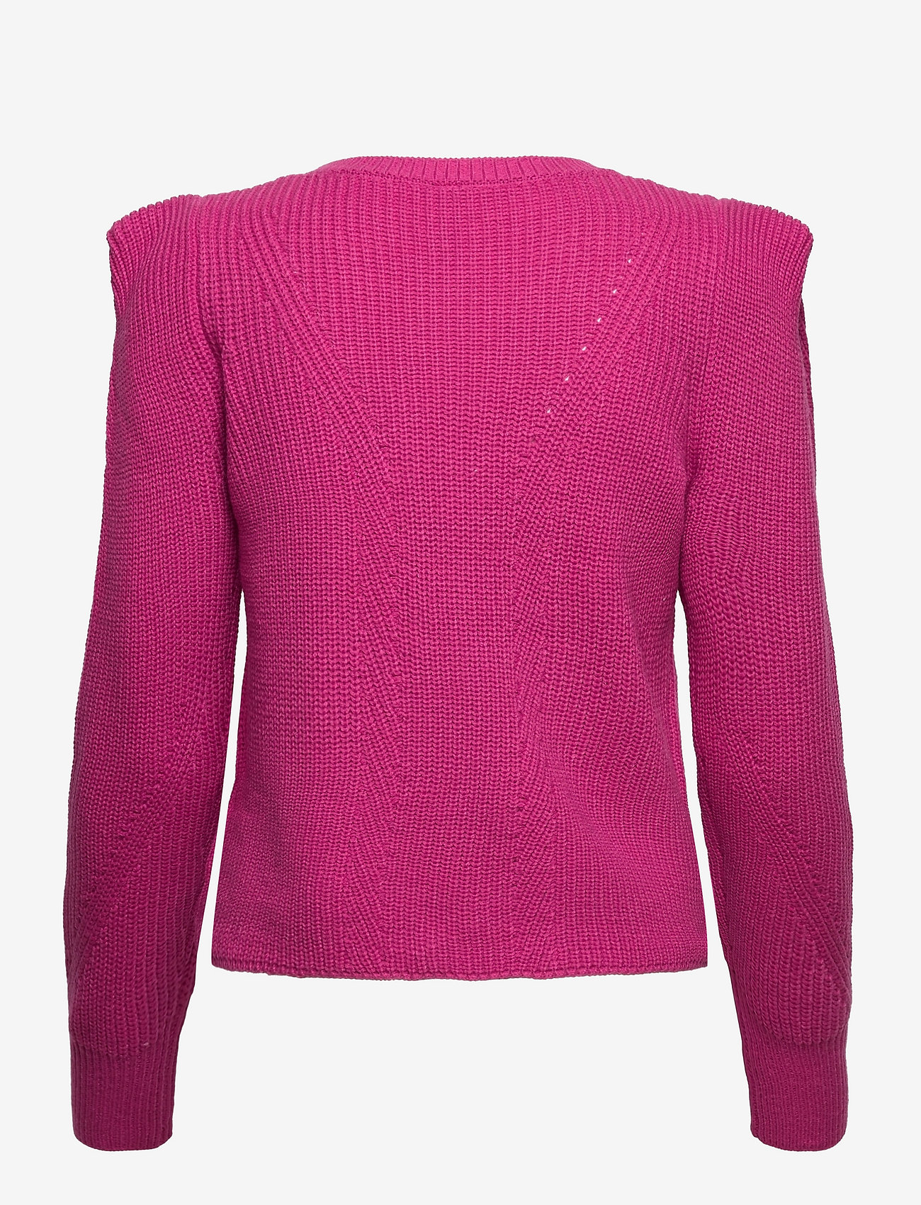 YAS - YASRASPBERRY LS KNIT PULLOVER - raspberry rose - 1