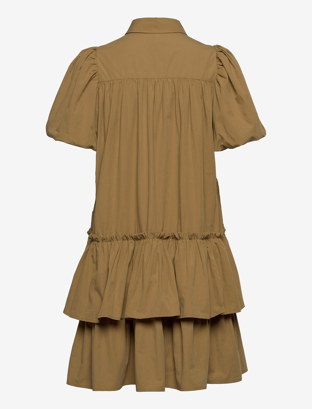 YAS - YASJANNI SS DRESS - ICON S. - skjortklänningar - antique bronze - 1