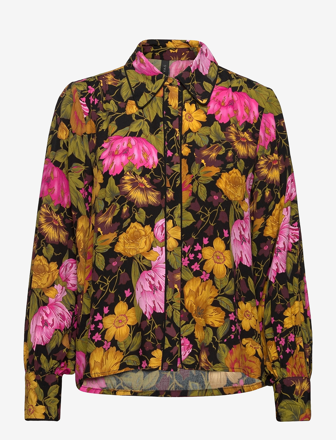 YAS - YASAPOLLA LS SHIRT - black - 0