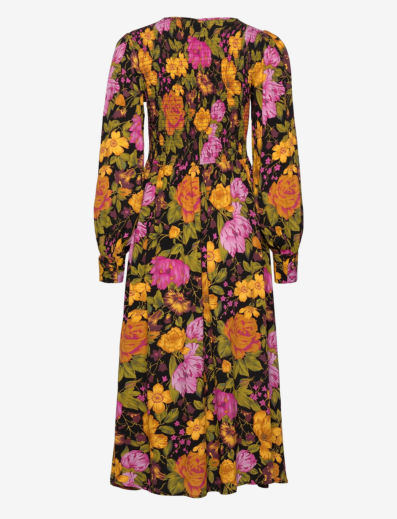 YAS - YASAPOLLA LS LONG DRESS - black - 1