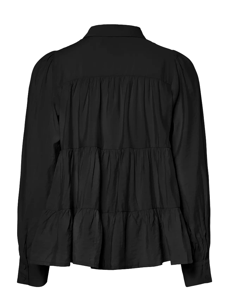 YAS - YASPALA LS SHIRT S. NOOS - långärmade skjortor - black - 2