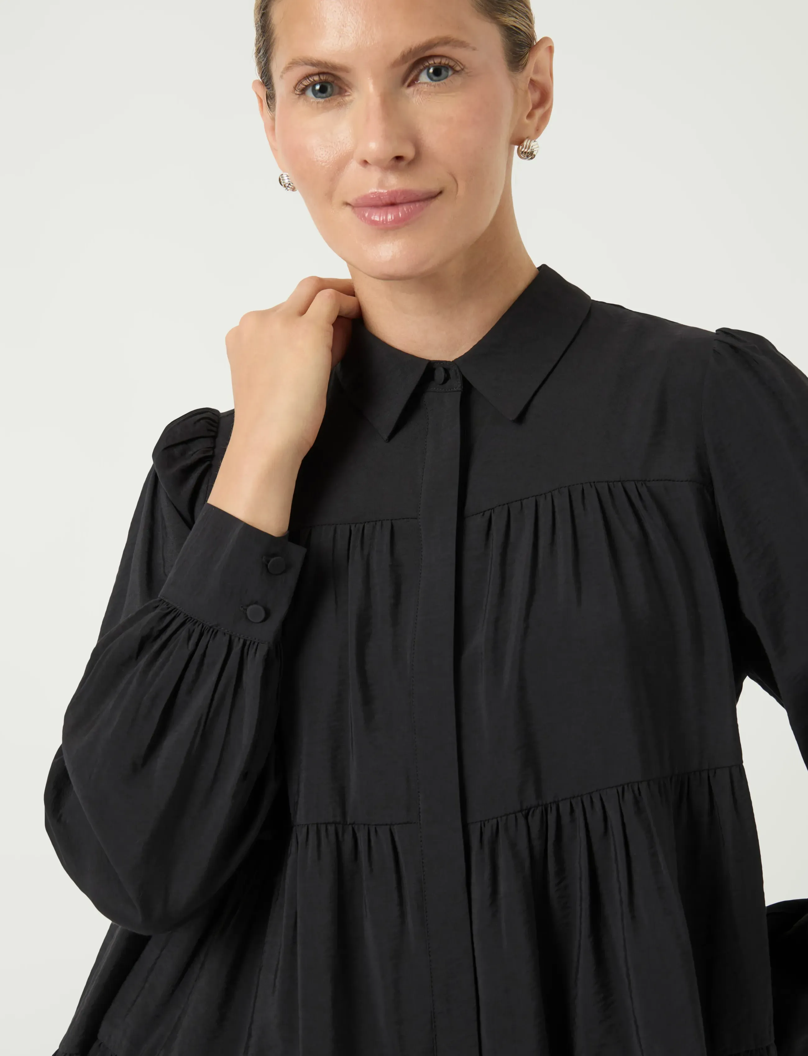YAS - YASPALA LS SHIRT S. NOOS - koszule z długimi rękawami - black - 5