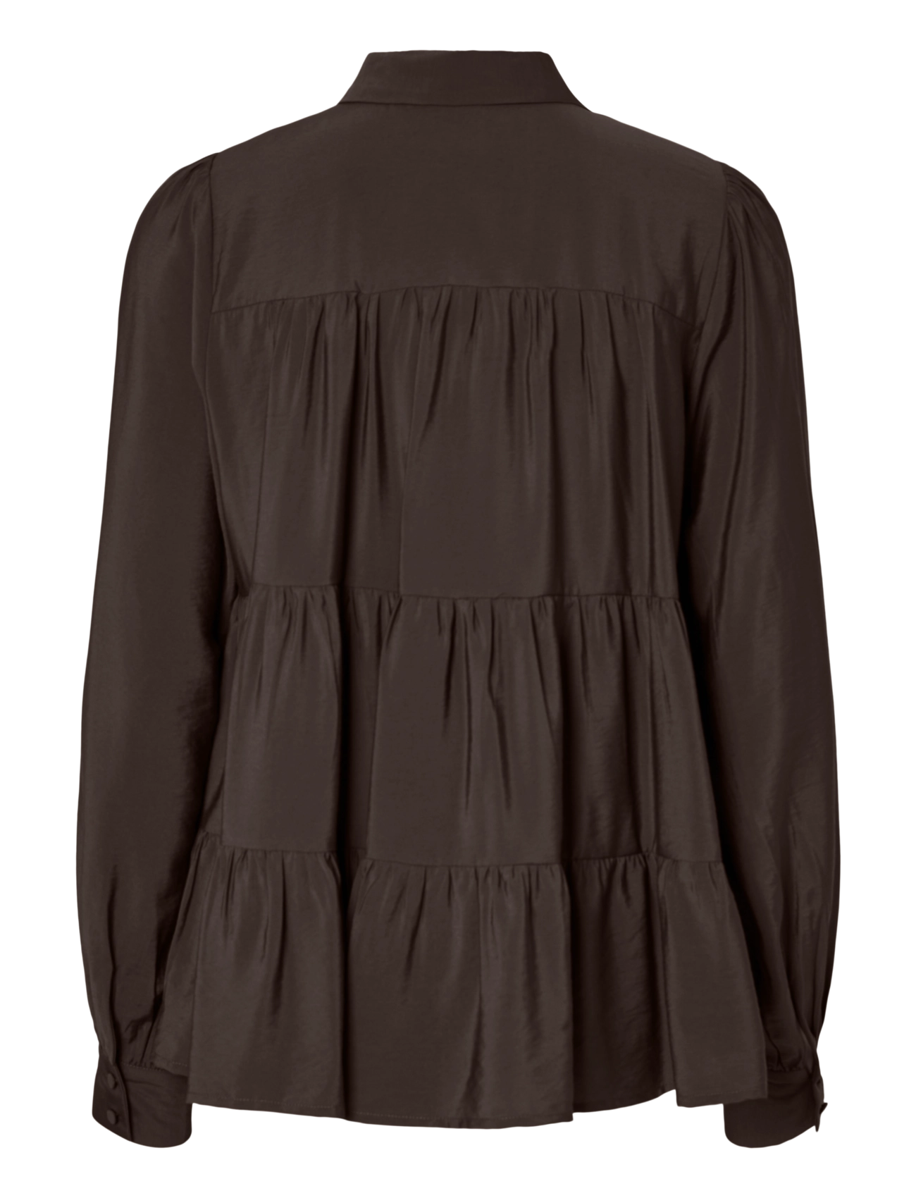 YAS - YASPALA LS SHIRT S. NOOS - langærmede skjorter - coffee bean - 1
