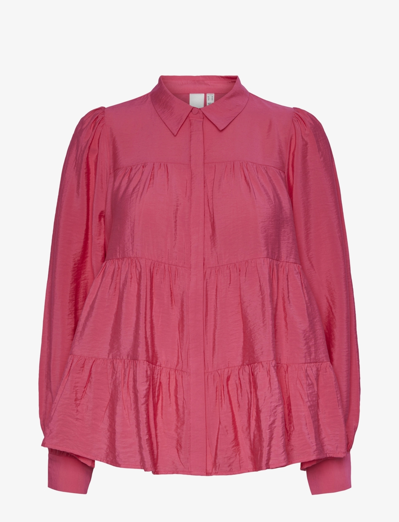 YAS YASPALA LS SHIRT S. NOOS - YAS - RASPBERRY SORBET / pink/rose