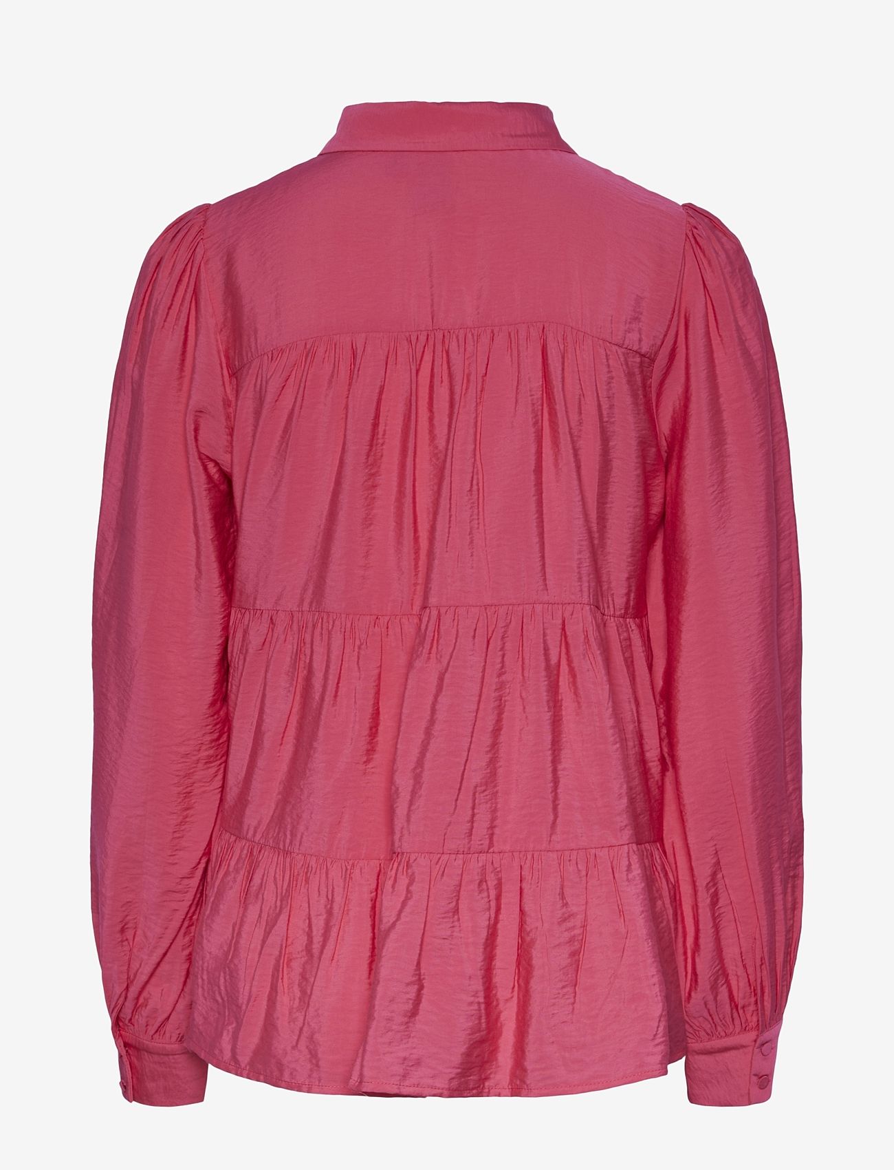 YAS - YASPALA LS SHIRT S. NOOS - long-sleeved blouses - raspberry sorbet - 1
