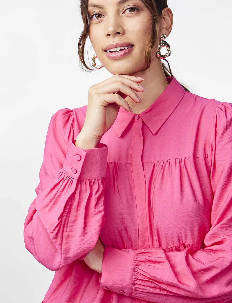 YAS - YASPALA LS SHIRT S. NOOS - pikkade varrukatega särgid - raspberry sorbet - 5