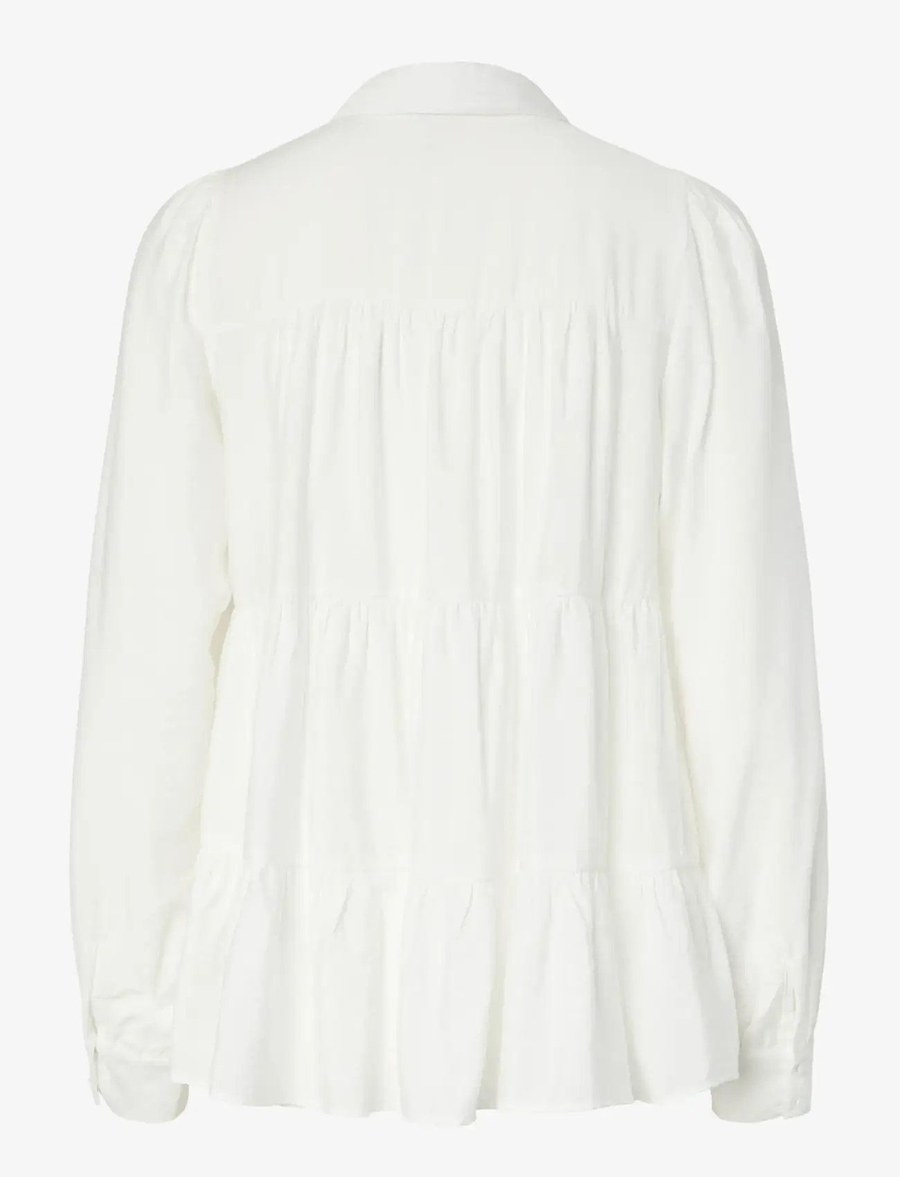 YAS - YASPALA LS SHIRT S. NOOS - langærmede skjorter - star white - 2
