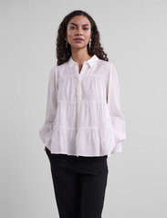 YAS - YASPALA LS SHIRT S. NOOS - long-sleeved blouses - star white - 3