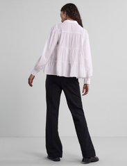 YAS - YASPALA LS SHIRT S. NOOS - long-sleeved blouses - star white - 5