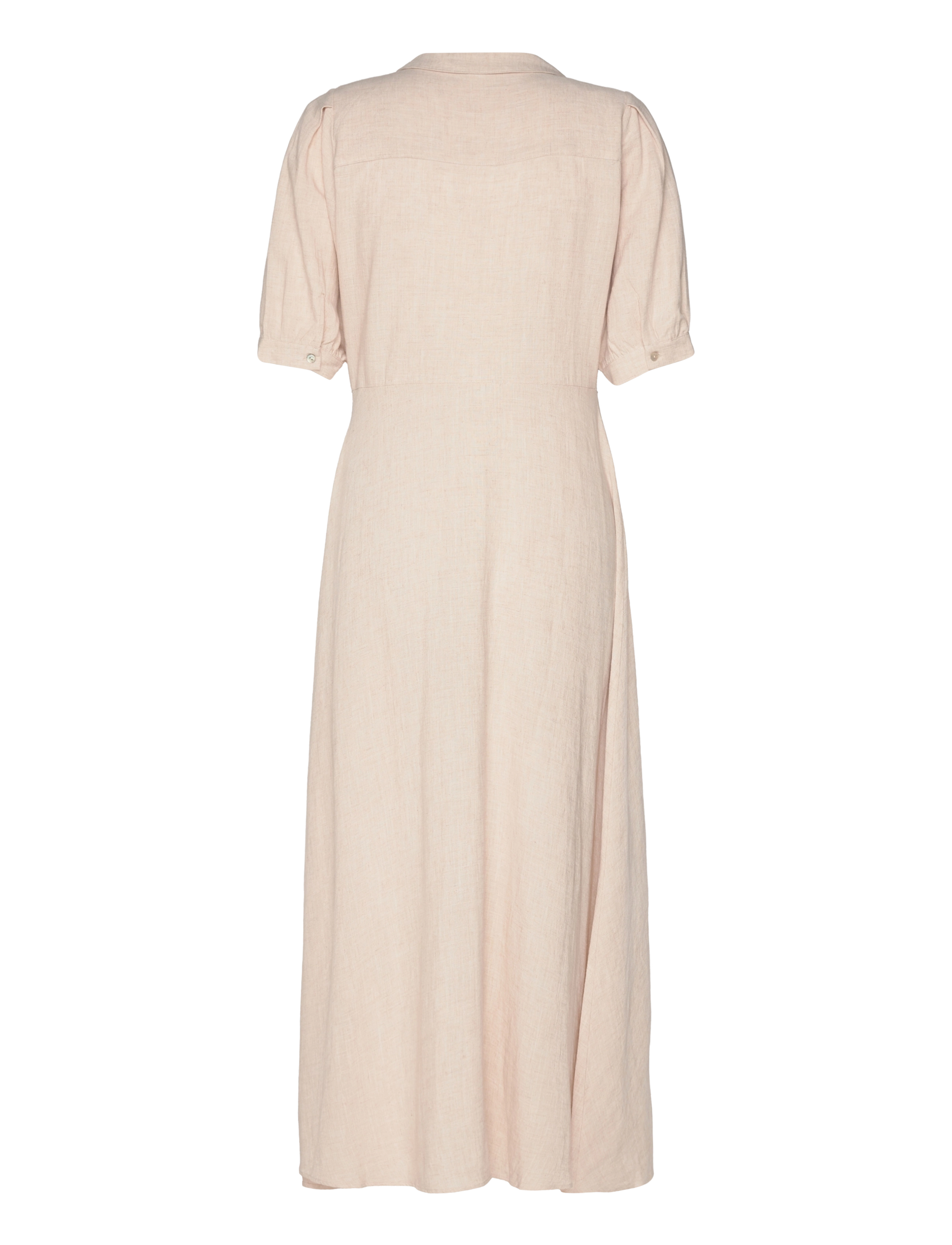 YAS - YASFLAXA SS LONG DRESS - ICON S. - beige - 1