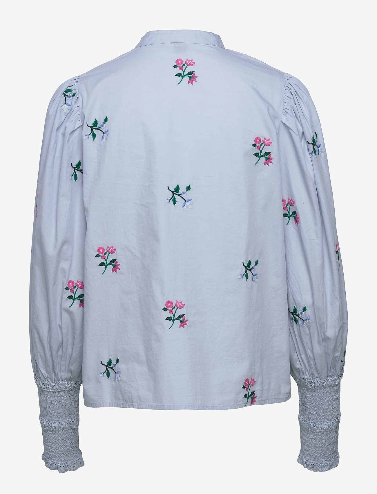 YAS - YASJUVELA LS EMBROIDERY SHIRT S. - kentucky blue - 1