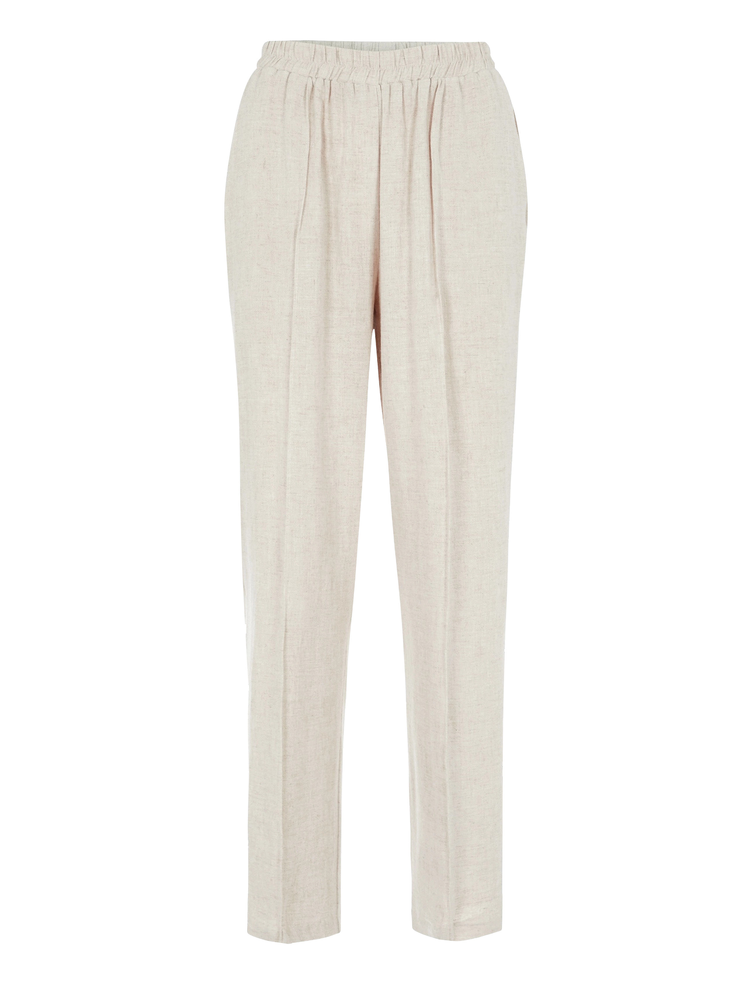 YAS - YASVIGGI HW ANKLE PANT NOOS - eggnog - 1