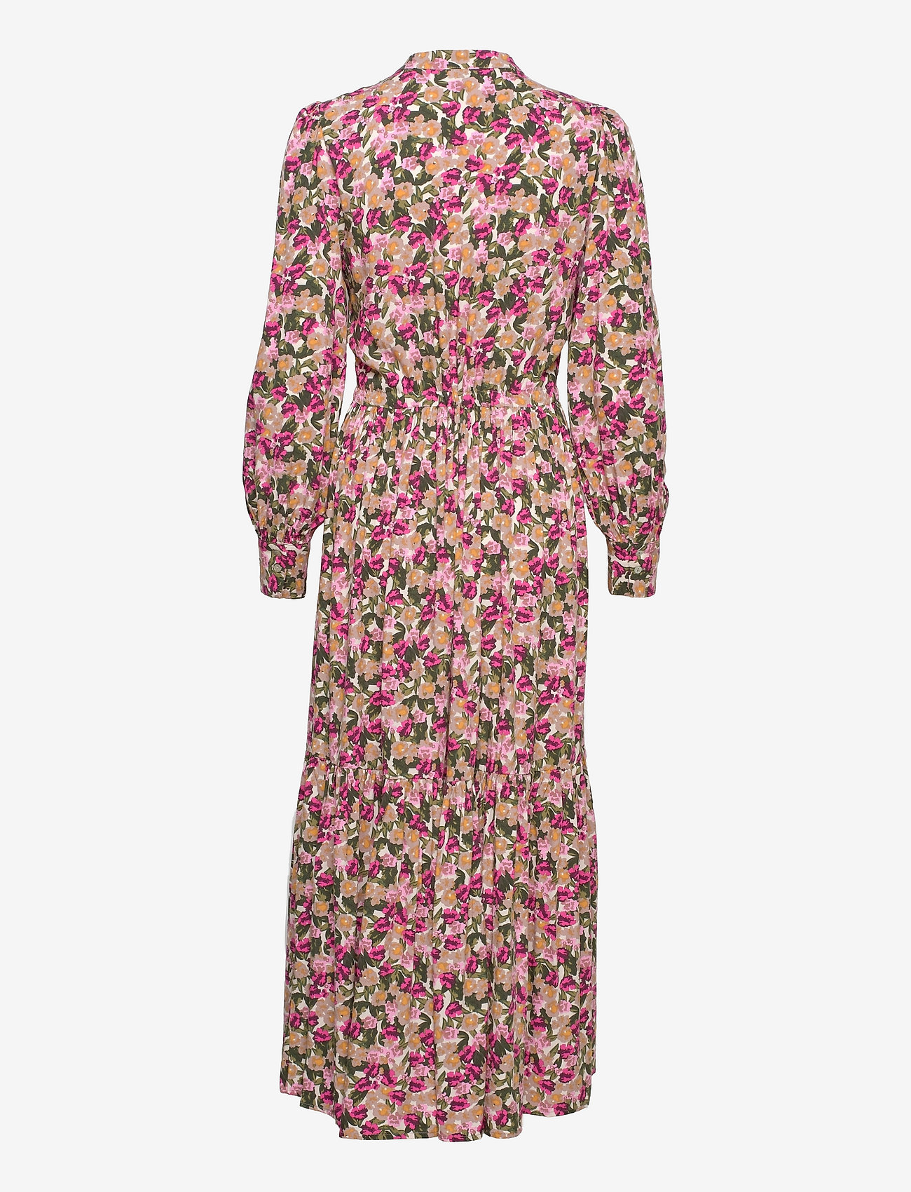 YAS - YASMISTRA LS LONG SHIRT DRESS S. - sand dollar - 1