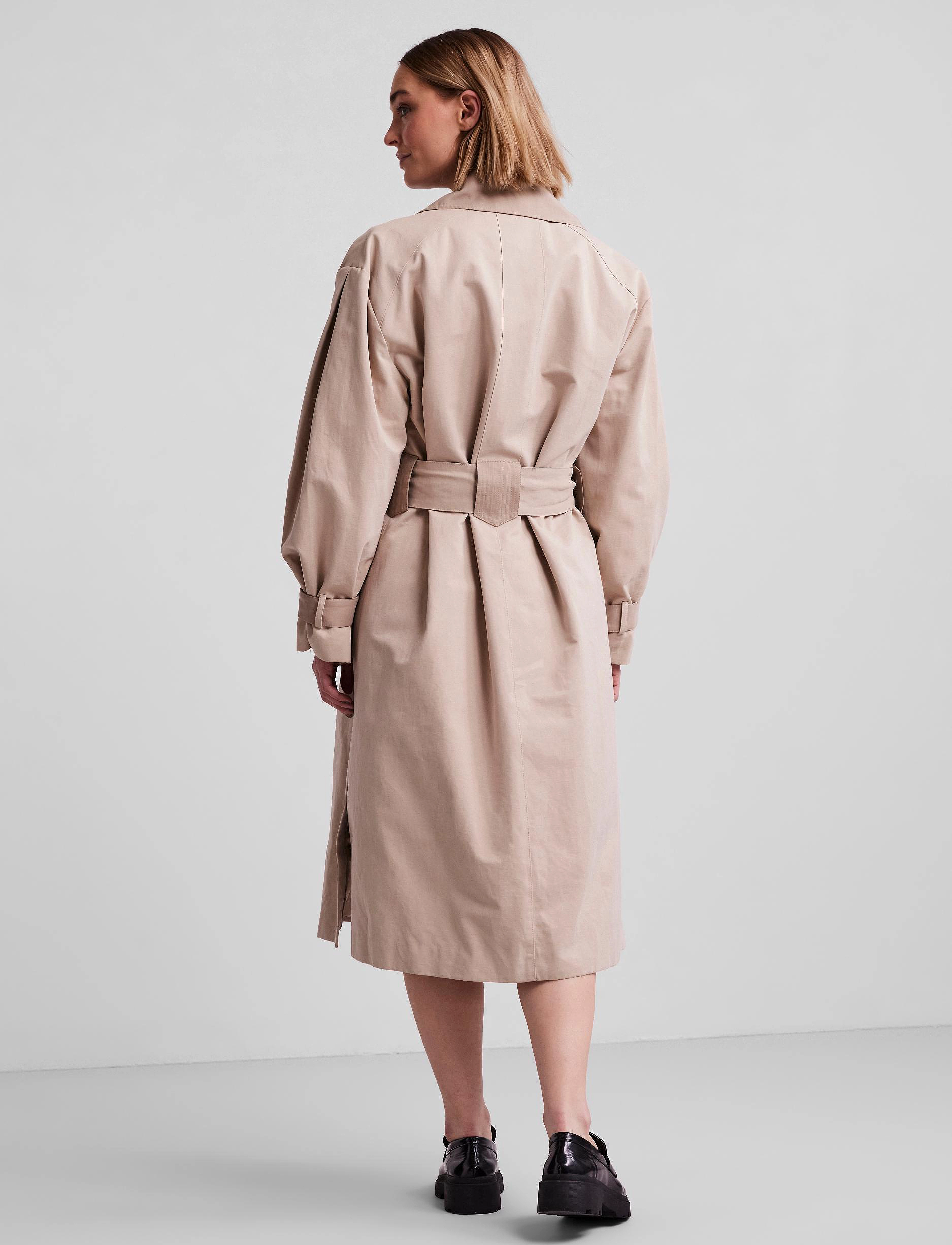 YAS - YASGLORIA  TRENCH COAT - oxford tan - 3