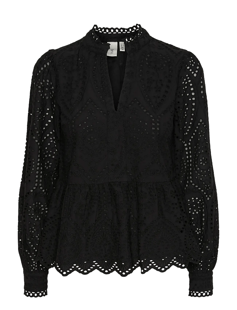 YAS - YASHOLI LS TOP S. NOOS - langärmlige blusen - black - 1