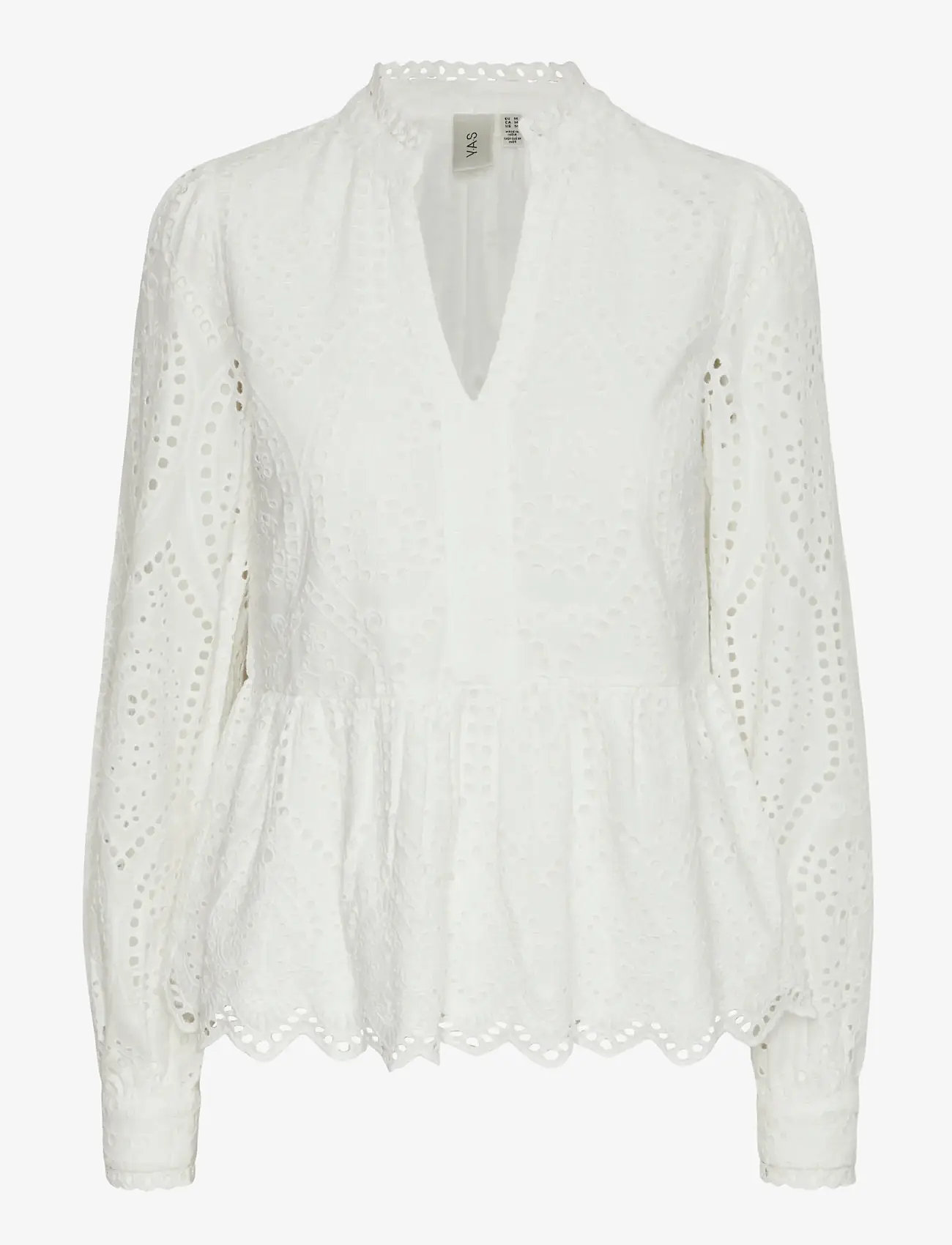 YAS - YASHOLI LS TOP S. NOOS - pikkade varrukatega pluusid - star white - 1