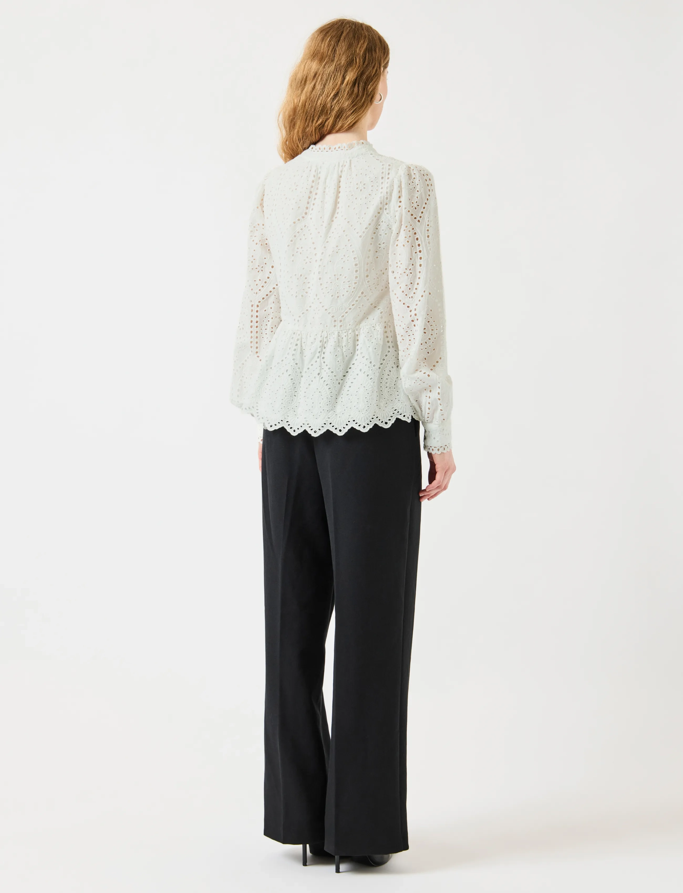 YAS - YASHOLI LS TOP S. NOOS - langärmelige blusen - star white - 3