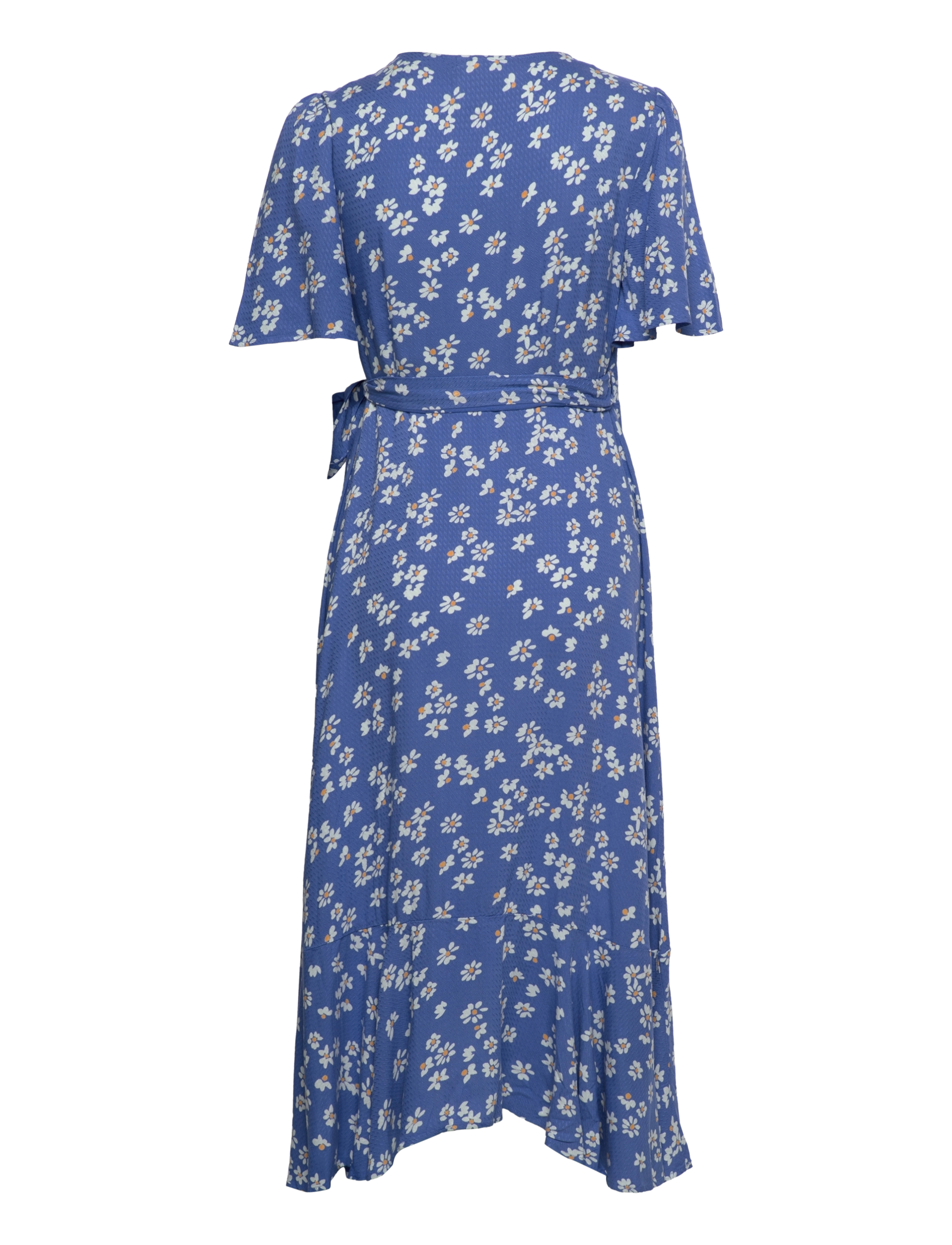 YAS - YASLIMO 2/4 MIDI WRAP DRESS S. - regatta - 1