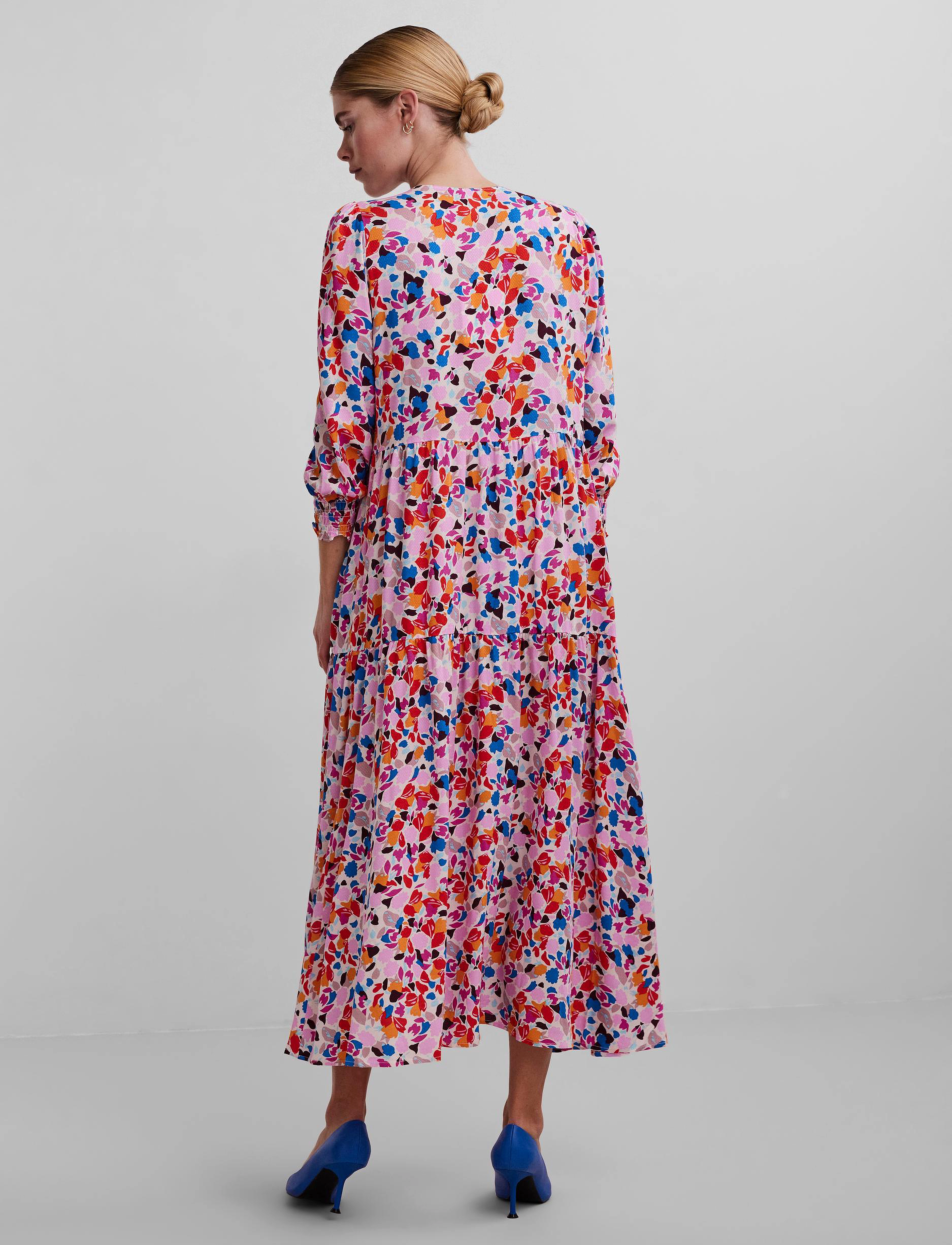 YAS - ALIRA 3/4 LONG DRESS S. NOOS - soft pink - 2