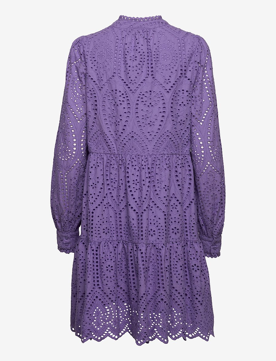 YAS - YASHOLI LS DRESS S. NOOS - confirmation - aster purple - 2
