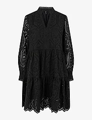 YAS - YASHOLI LS DRESS S. NOOS - spetsklänningar - black - 0