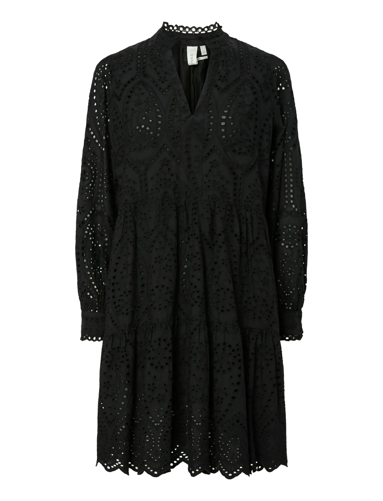 YASHOLI LS DRESS S. NOOS - BLACK