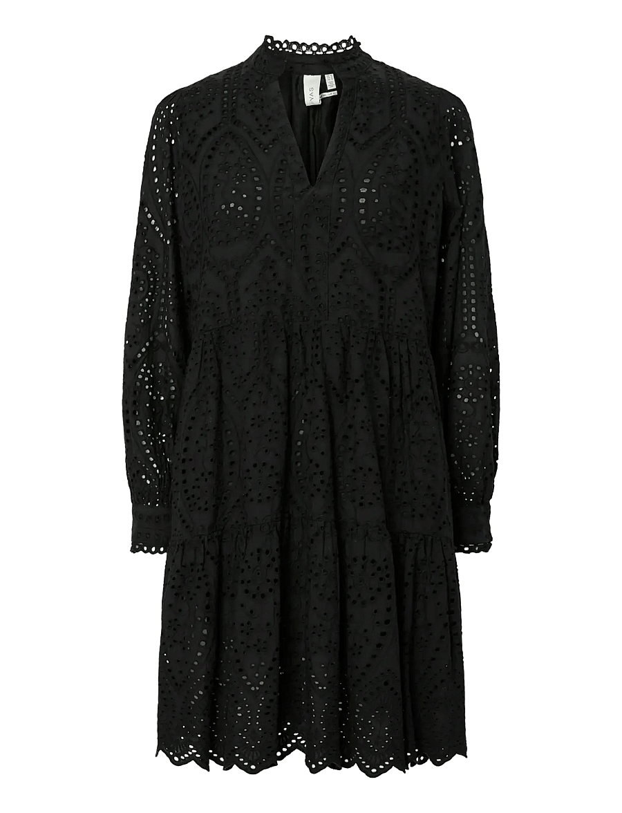 YAS - YASHOLI LS DRESS S. NOOS - konfirmatsioon - black - 1