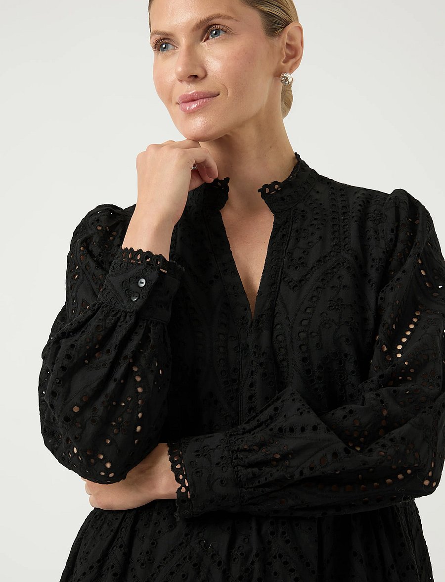 YAS - YASHOLI LS DRESS S. NOOS - konfirmatsioon - black - 4