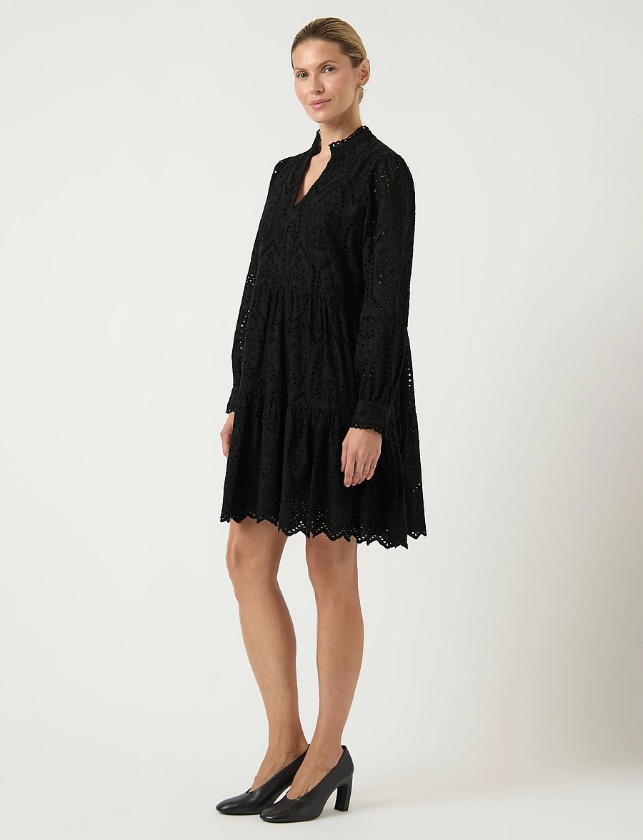 YAS - YASHOLI LS DRESS S. NOOS - konfirmatsioon - black - 5