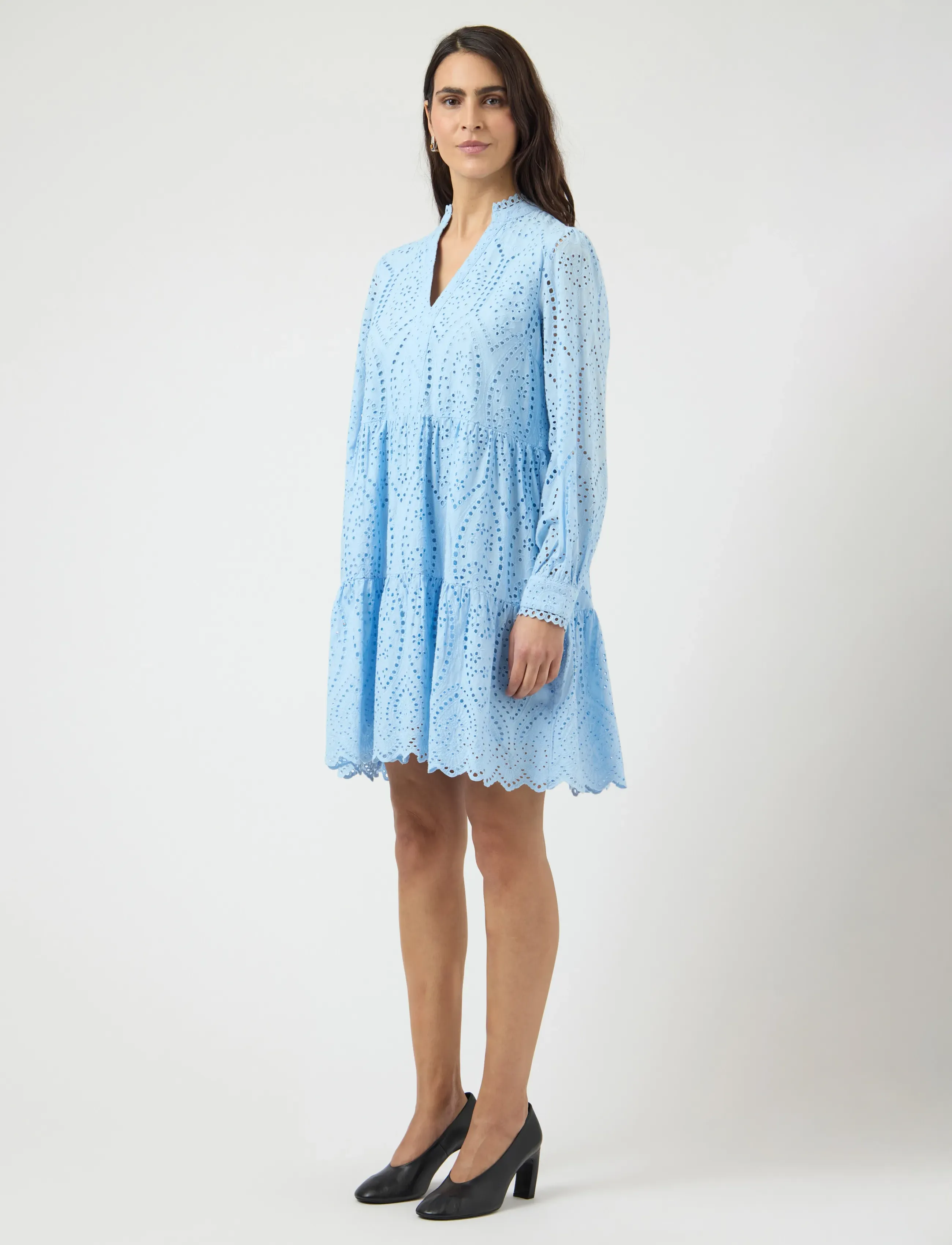 YAS - YASHOLI LS DRESS S. NOOS - sommerkjoler - clear sky - 4