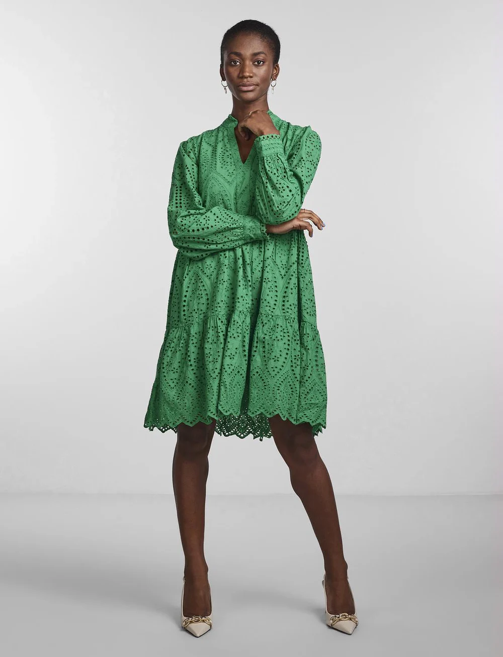 YAS - YASHOLI LS DRESS S. NOOS - confirmation - jelly bean - 4