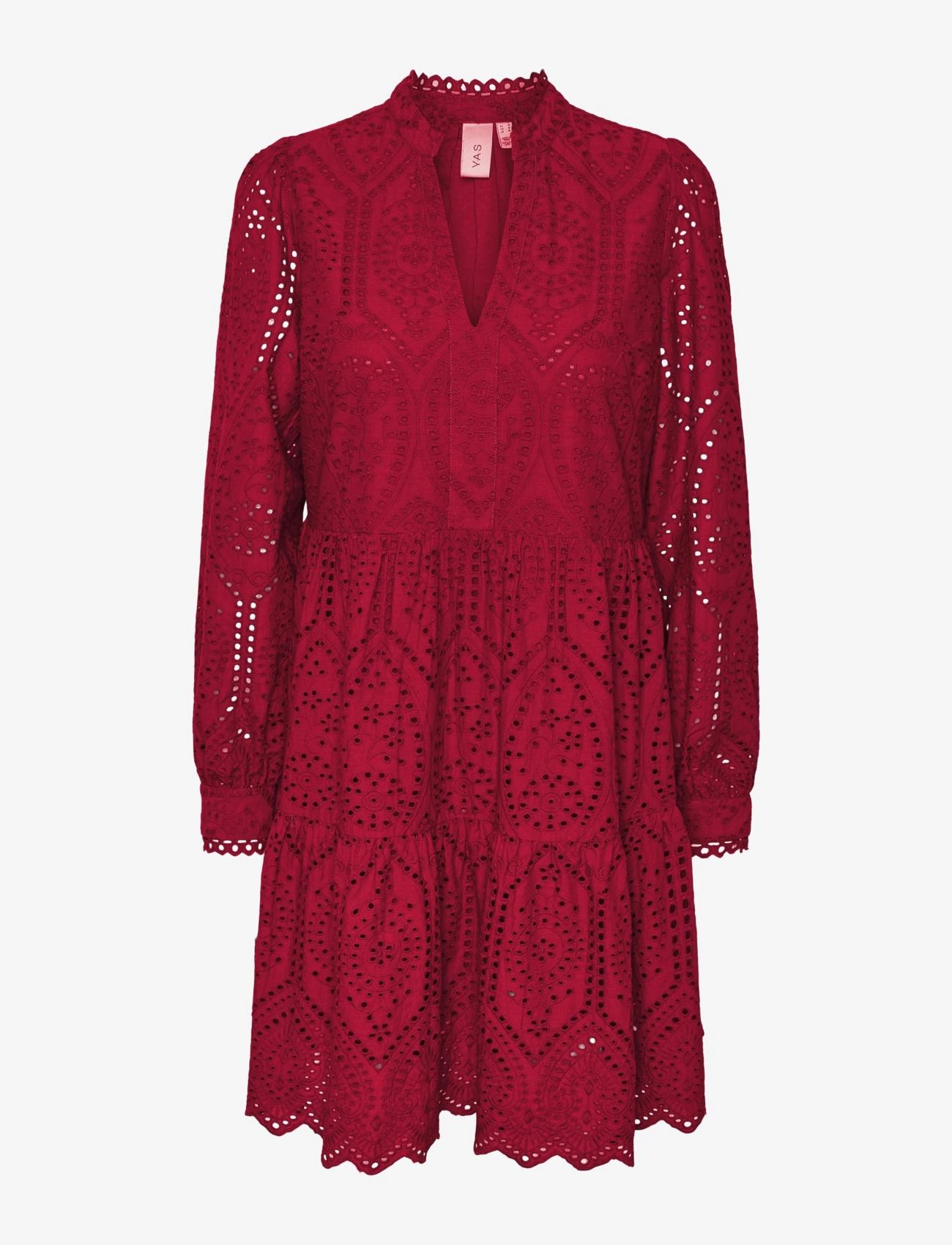 YASHOLI LS DRESS S. NOOS - JESTER RED