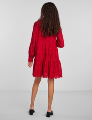 YAS - YASHOLI LS DRESS S. NOOS - lace dresses - jester red - 2